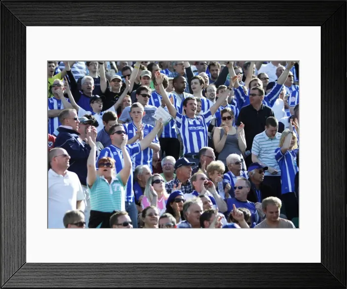 Framed Print : Brighton & Hove Albion vs. Sheffield Wednesday: Home Match (2010-11 Season) Framed Print : Brighton & Hove Albion vs. Sheffield Wednesday: Home Match (2010-11 Season)