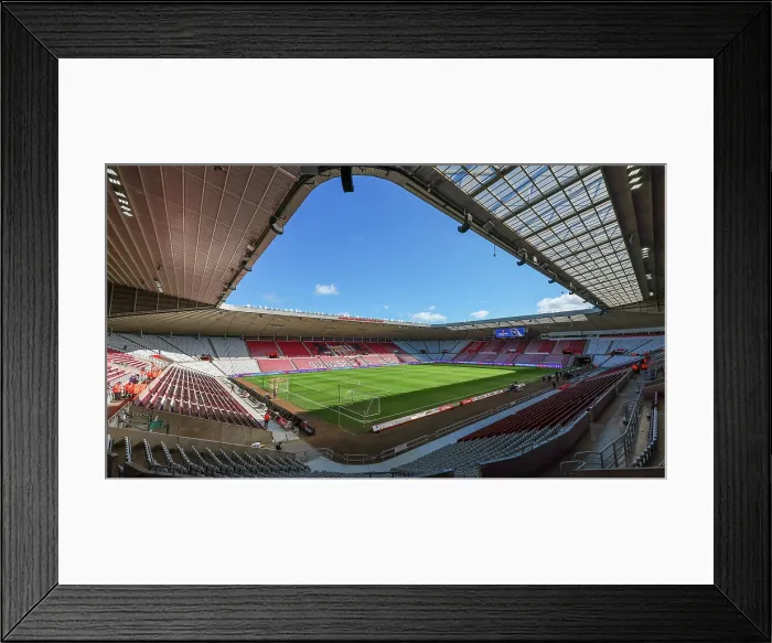 Framed Print : Sunderland v Brighton and Hove Albion Premier League 14MAR26 Framed Print : Sunderland v Brighton and Hove Albion Premier League 14MAR26