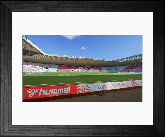 Framed Print : Sunderland v Brighton and Hove Albion Premier League 14MAR26 Framed Print : Sunderland v Brighton and Hove Albion Premier League 14MAR26