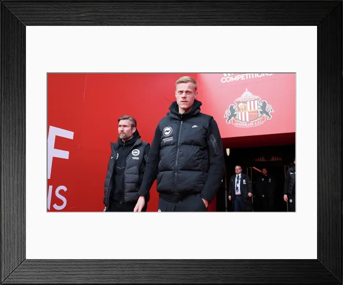 Framed Print : Sunderland v Brighton and Hove Albion Premier League 14MAR26 Framed Print : Sunderland v Brighton and Hove Albion Premier League 14MAR26
