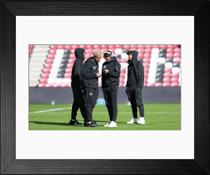Framed Print : Sunderland v Brighton and Hove Albion Premier League 14MAR26 Framed Print : Sunderland v Brighton and Hove Albion Premier League 14MAR26