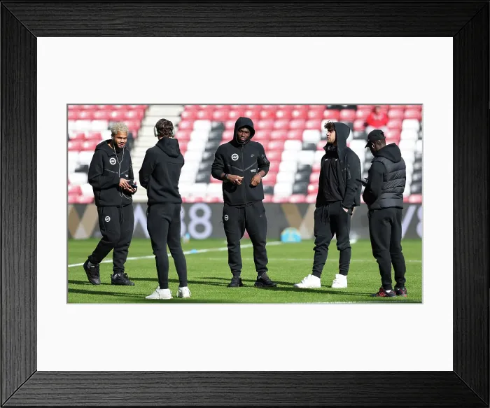 Framed Print : Sunderland v Brighton and Hove Albion Premier League 14MAR26 Framed Print : Sunderland v Brighton and Hove Albion Premier League 14MAR26