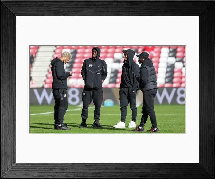 Framed Print : Sunderland v Brighton and Hove Albion Premier League 14MAR26 Framed Print : Sunderland v Brighton and Hove Albion Premier League 14MAR26