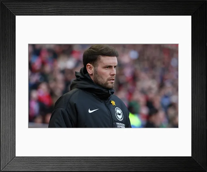 Framed Print : Sunderland v Brighton and Hove Albion Premier League 14MAR26