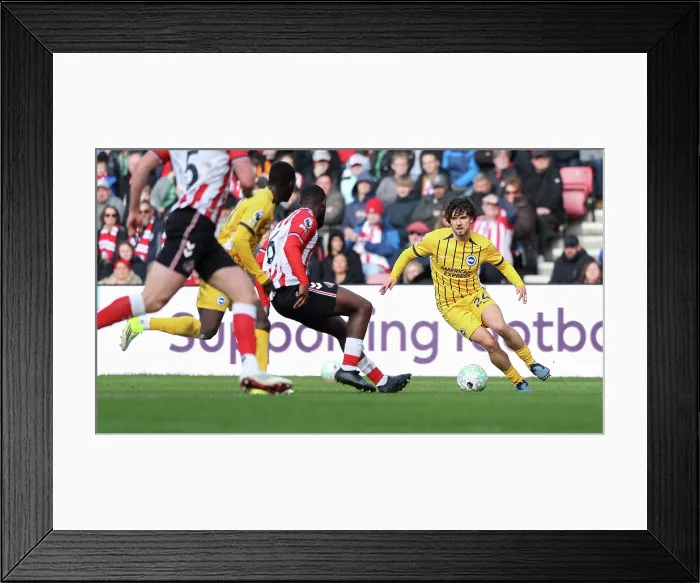 Framed Print : Sunderland v Brighton and Hove Albion Premier League 14MAR26 Framed Print : Sunderland v Brighton and Hove Albion Premier League 14MAR26