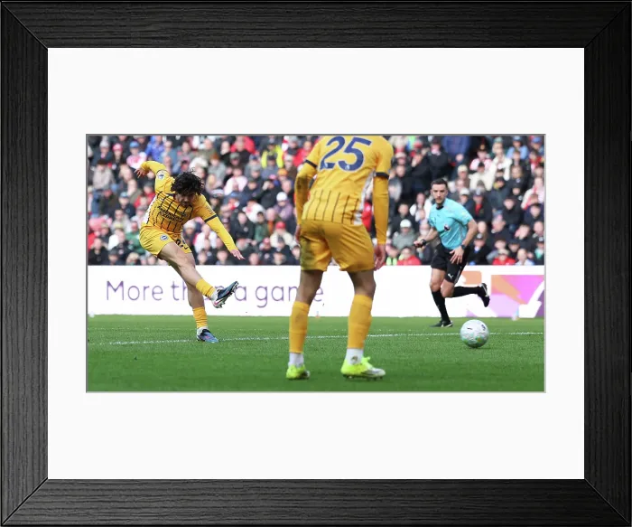Framed Print : Sunderland v Brighton and Hove Albion Premier League 14MAR26 Framed Print : Sunderland v Brighton and Hove Albion Premier League 14MAR26