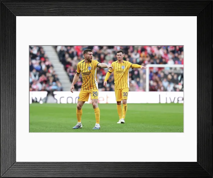Framed Print : Sunderland v Brighton and Hove Albion Premier League 14MAR26