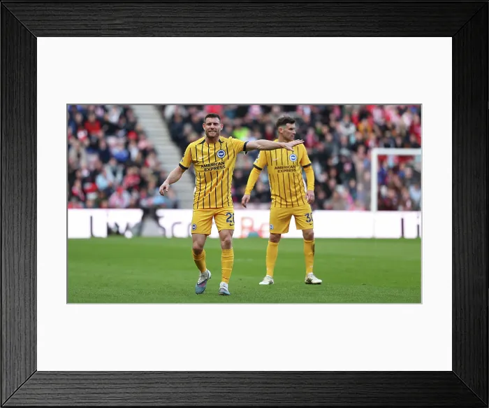 Framed Print : Sunderland v Brighton and Hove Albion Premier League 14MAR26 Framed Print : Sunderland v Brighton and Hove Albion Premier League 14MAR26