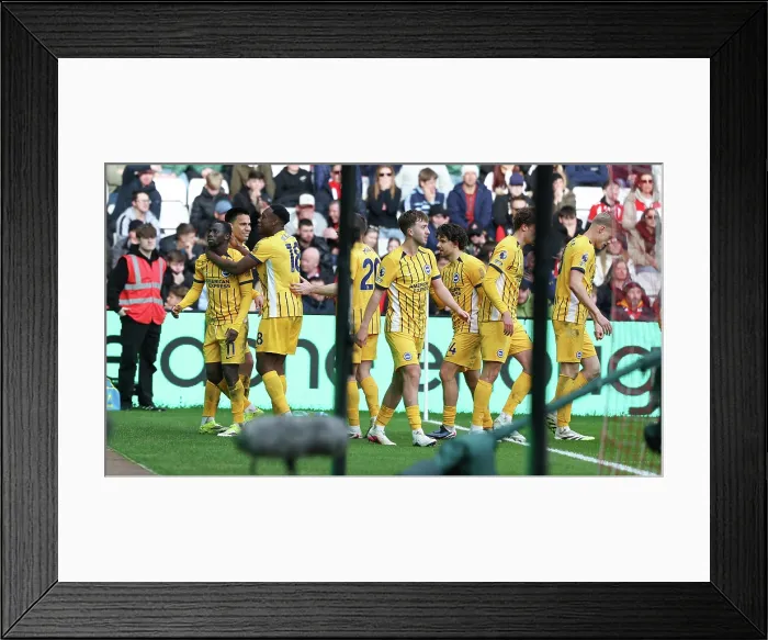 Framed Print : Sunderland v Brighton and Hove Albion Premier League 14MAR26 Framed Print : Sunderland v Brighton and Hove Albion Premier League 14MAR26