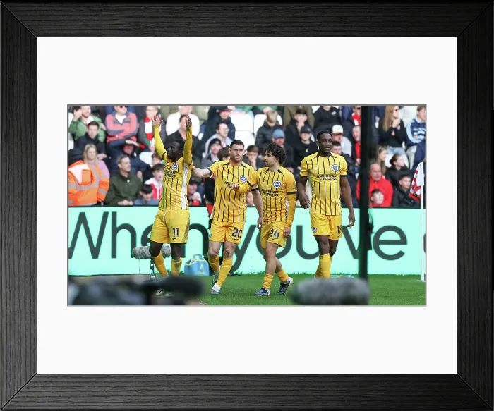 Framed Print : Sunderland v Brighton and Hove Albion Premier League 14MAR26 Framed Print : Sunderland v Brighton and Hove Albion Premier League 14MAR26
