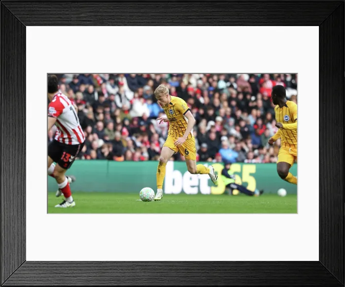Framed Print : Sunderland v Brighton and Hove Albion Premier League 14MAR26 Framed Print : Sunderland v Brighton and Hove Albion Premier League 14MAR26
