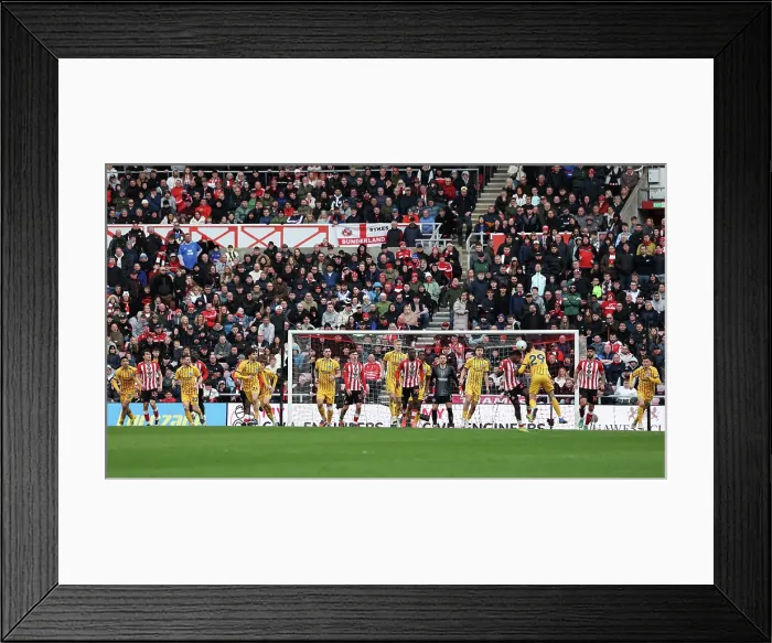 Framed Print : Sunderland v Brighton and Hove Albion Premier League 14MAR26