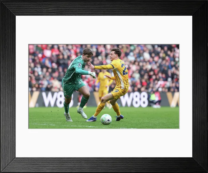 Framed Print : Sunderland v Brighton and Hove Albion Premier League 14MAR26 Framed Print : Sunderland v Brighton and Hove Albion Premier League 14MAR26