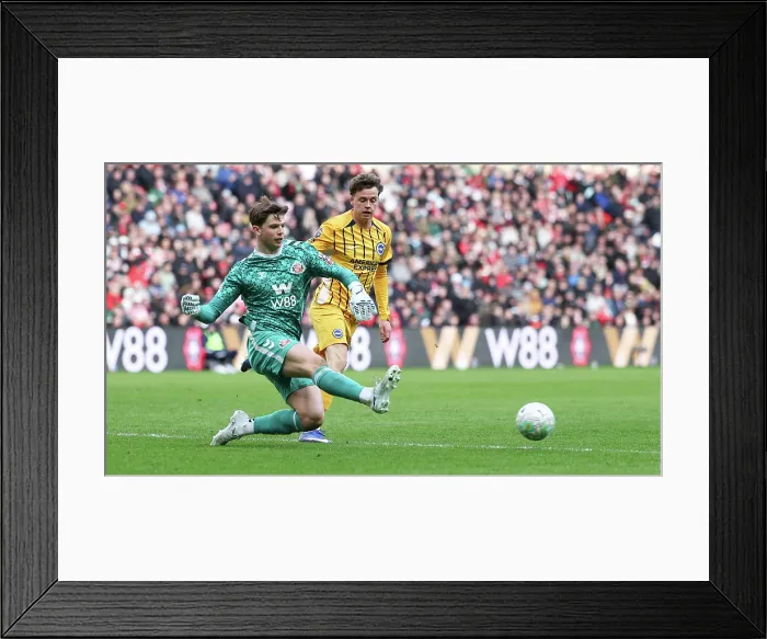 Framed Print : Sunderland v Brighton and Hove Albion Premier League 14MAR26 Framed Print : Sunderland v Brighton and Hove Albion Premier League 14MAR26