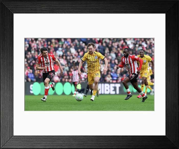 Framed Print : Sunderland v Brighton and Hove Albion Premier League 14MAR26 Framed Print : Sunderland v Brighton and Hove Albion Premier League 14MAR26