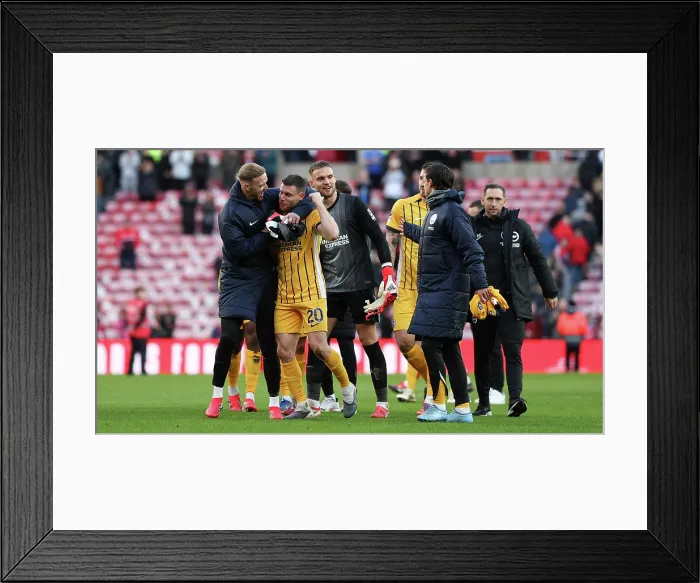 Framed Print : Sunderland v Brighton and Hove Albion Premier League 14MAR26 Framed Print : Sunderland v Brighton and Hove Albion Premier League 14MAR26