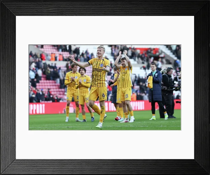 Framed Print : Sunderland v Brighton and Hove Albion Premier League 14MAR26