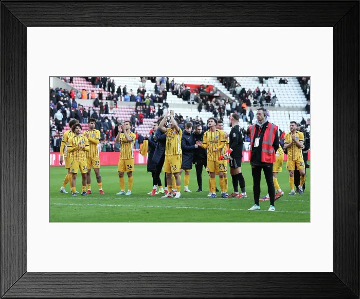 Framed Print : Sunderland v Brighton and Hove Albion Premier League 14MAR26 Framed Print : Sunderland v Brighton and Hove Albion Premier League 14MAR26