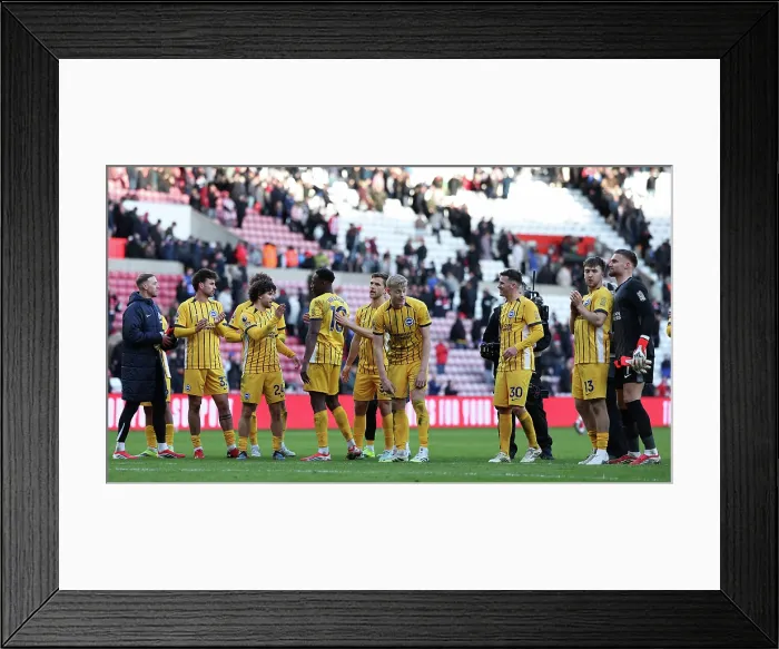 Framed Print : Sunderland v Brighton and Hove Albion Premier League 14MAR26 Framed Print : Sunderland v Brighton and Hove Albion Premier League 14MAR26