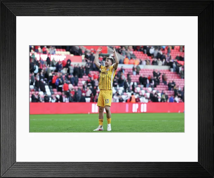 Framed Print : Sunderland v Brighton and Hove Albion Premier League 14MAR26 Framed Print : Sunderland v Brighton and Hove Albion Premier League 14MAR26