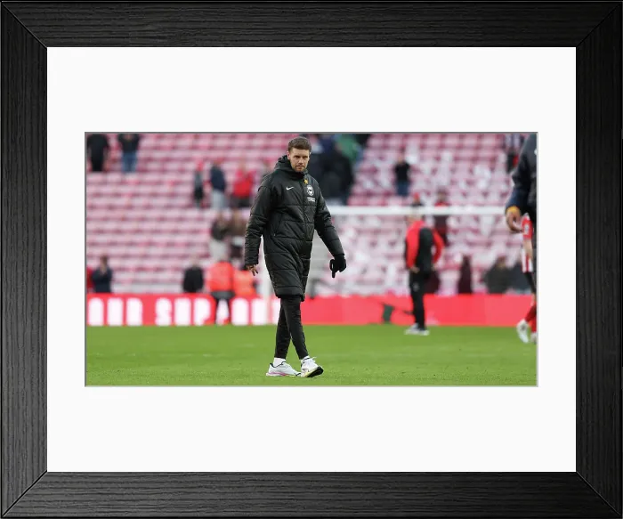 Framed Print : Sunderland v Brighton and Hove Albion Premier League 14MAR26 Framed Print : Sunderland v Brighton and Hove Albion Premier League 14MAR26