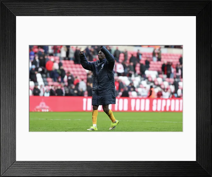 Framed Print : Sunderland v Brighton and Hove Albion Premier League 14MAR26 Framed Print : Sunderland v Brighton and Hove Albion Premier League 14MAR26