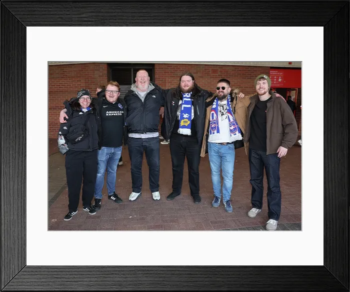Framed Print : Sunderland v Brighton and Hove Albion Premier League 14MAR26