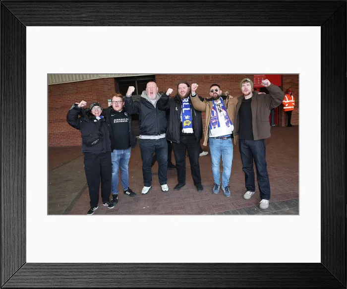 Framed Print : Sunderland v Brighton and Hove Albion Premier League 14MAR26