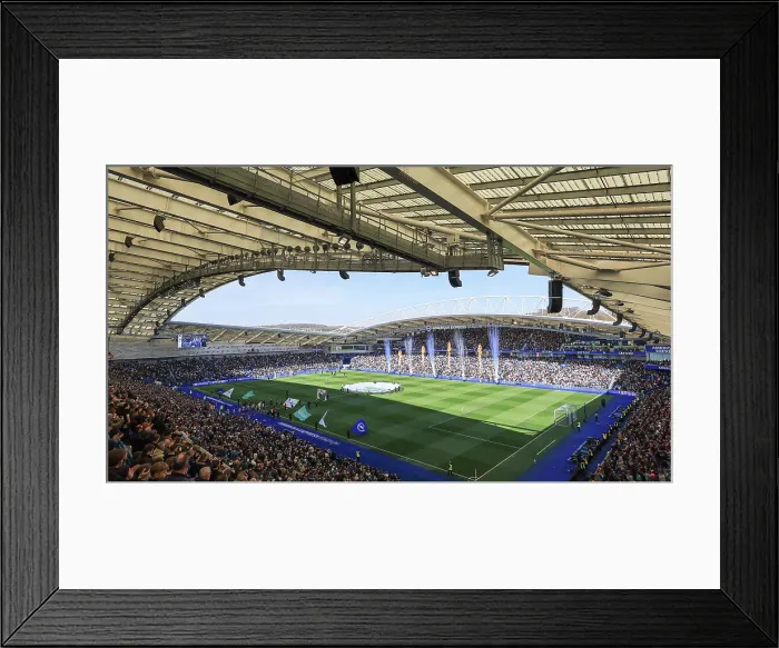 Framed Print : Brighton and Hove Albion v Liverpool Premier League 16MAR26