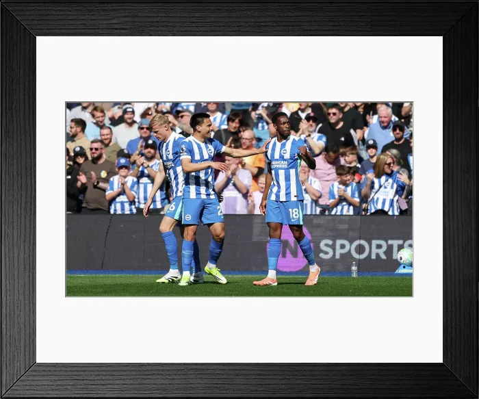 Framed Print : Brighton and Hove Albion v Liverpool Premier League 16MAR26 Framed Print : Brighton and Hove Albion v Liverpool Premier League 16MAR26