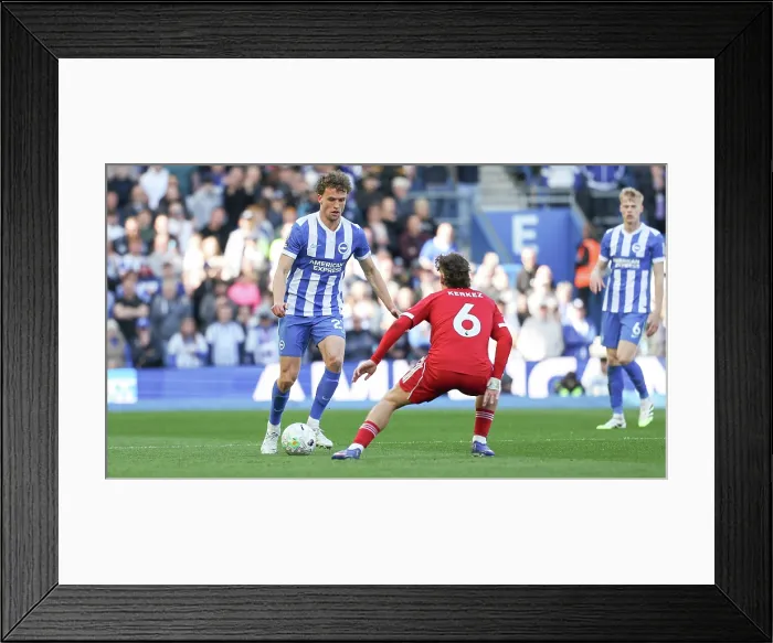 Framed Print : Brighton and Hove Albion v Liverpool Premier League 16MAR26 Framed Print : Brighton and Hove Albion v Liverpool Premier League 16MAR26