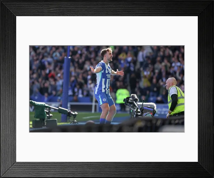 Framed Print : Brighton and Hove Albion v Liverpool Premier League 16MAR26 Framed Print : Brighton and Hove Albion v Liverpool Premier League 16MAR26