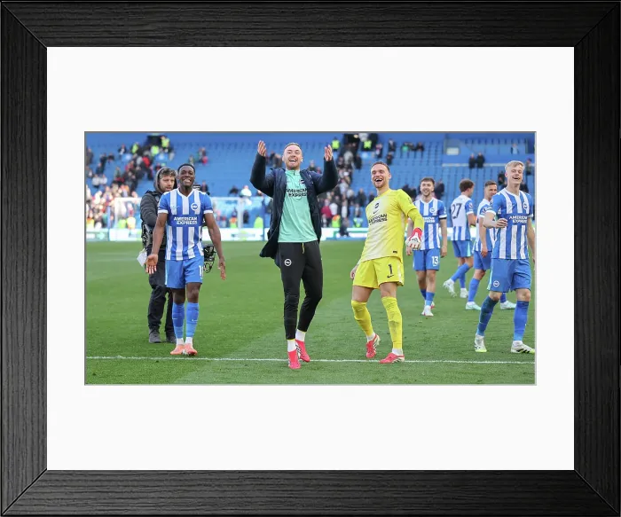 Framed Print : Brighton and Hove Albion v Liverpool Premier League 16MAR26