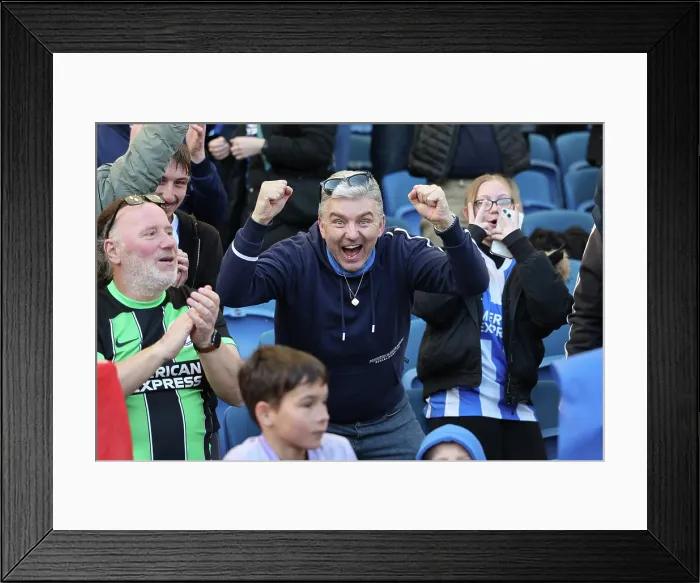 Framed Print : Brighton and Hove Albion v Liverpool Premier League 16MAR26 Framed Print : Brighton and Hove Albion v Liverpool Premier League 16MAR26