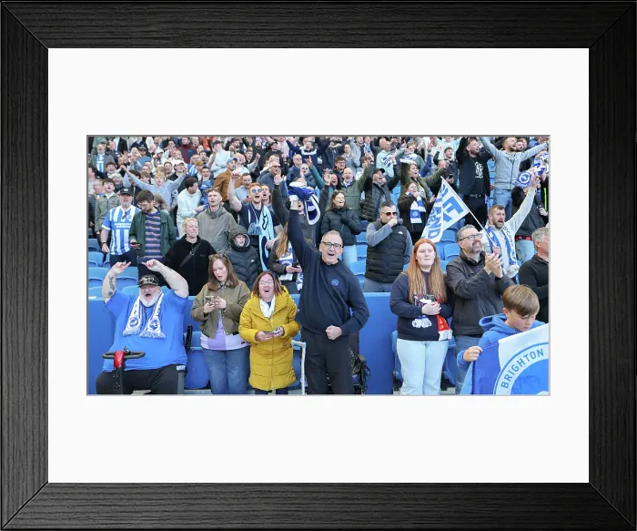 Framed Print : Brighton and Hove Albion v Liverpool Premier League 16MAR26 Framed Print : Brighton and Hove Albion v Liverpool Premier League 16MAR26