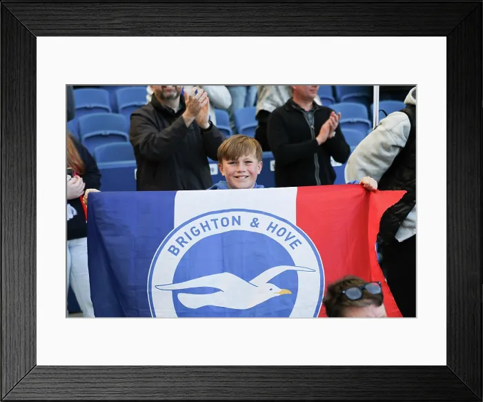 Framed Print : Brighton and Hove Albion v Liverpool Premier League 16MAR26 Framed Print : Brighton and Hove Albion v Liverpool Premier League 16MAR26