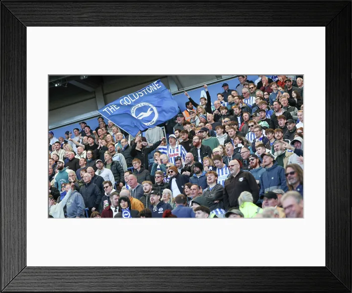 Framed Print : Brighton and Hove Albion v Liverpool Premier League 16MAR26