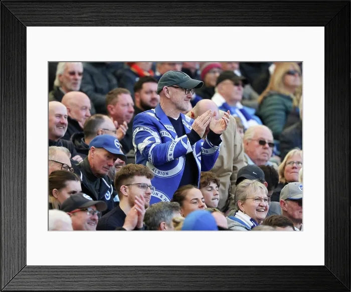 Framed Print : Brighton and Hove Albion v Liverpool Premier League 16MAR26 Framed Print : Brighton and Hove Albion v Liverpool Premier League 16MAR26