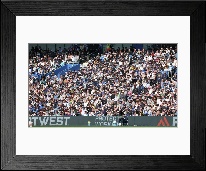 Framed Print : Brighton and Hove Albion v Liverpool Premier League 16MAR26 Framed Print : Brighton and Hove Albion v Liverpool Premier League 16MAR26