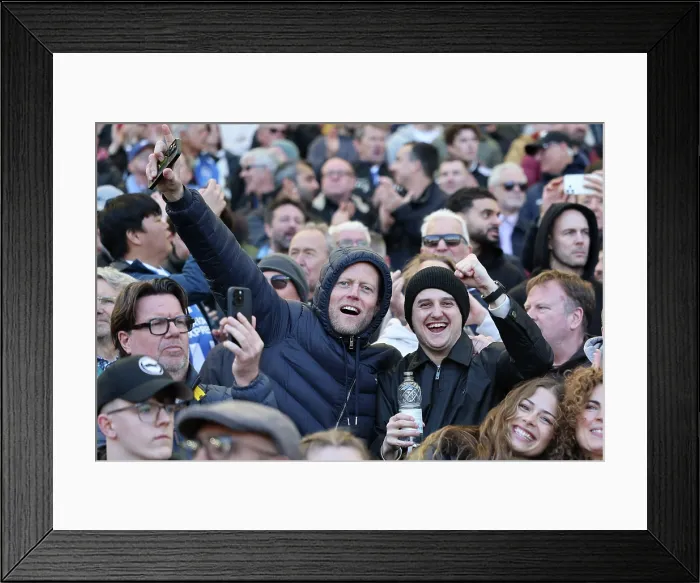 Framed Print : Brighton and Hove Albion v Liverpool Premier League 16MAR26 Framed Print : Brighton and Hove Albion v Liverpool Premier League 16MAR26