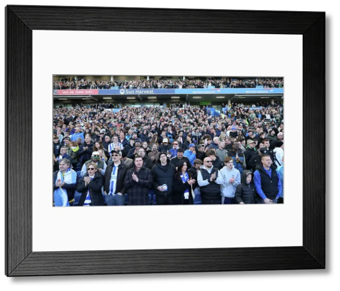 Framed Print : Brighton and Hove Albion v Liverpool Premier League 16MAR26