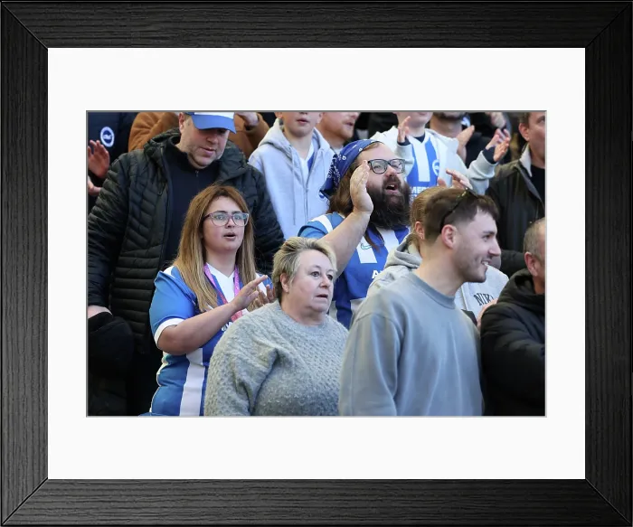 Framed Print : Brighton and Hove Albion v Liverpool Premier League 16MAR26 Framed Print : Brighton and Hove Albion v Liverpool Premier League 16MAR26