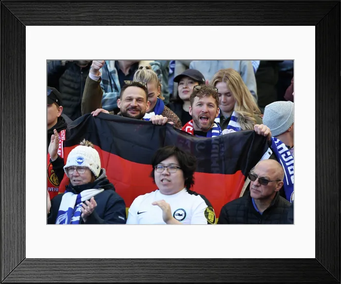 Framed Print : Brighton and Hove Albion v Liverpool Premier League 16MAR26 Framed Print : Brighton and Hove Albion v Liverpool Premier League 16MAR26