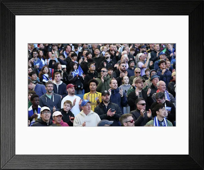 Framed Print : Brighton and Hove Albion v Liverpool Premier League 16MAR26