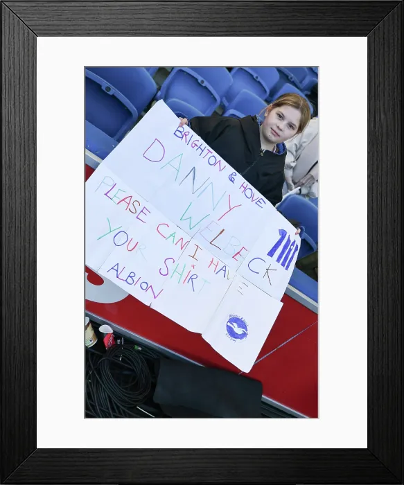 Framed Print : Brighton and Hove Albion v Liverpool Premier League 16MAR26 Framed Print : Brighton and Hove Albion v Liverpool Premier League 16MAR26