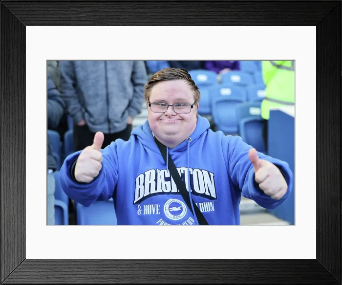 Framed Print : Brighton and Hove Albion v Liverpool Premier League 16MAR26