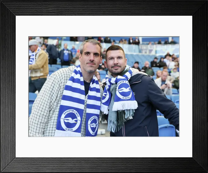 Framed Print : Brighton and Hove Albion v Liverpool Premier League 16MAR26