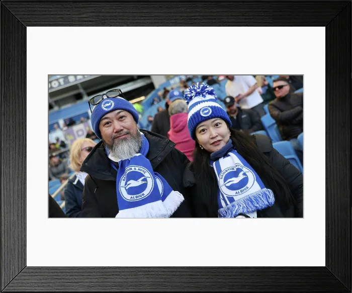 Framed Print : Brighton and Hove Albion v Liverpool Premier League 16MAR26 Framed Print : Brighton and Hove Albion v Liverpool Premier League 16MAR26