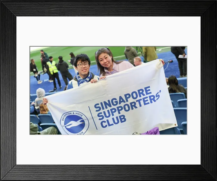 Framed Print : Brighton and Hove Albion v Liverpool Premier League 16MAR26