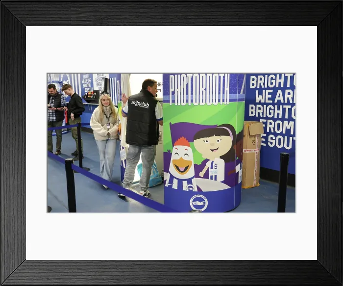 Framed Print : Brighton and Hove Albion v Liverpool Premier League 16MAR26 Framed Print : Brighton and Hove Albion v Liverpool Premier League 16MAR26